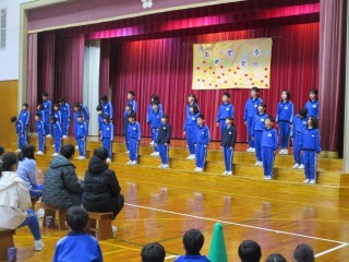 ４年生「合唱」