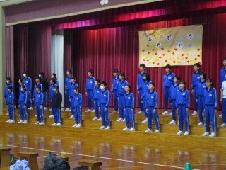 ６年生「合唱」