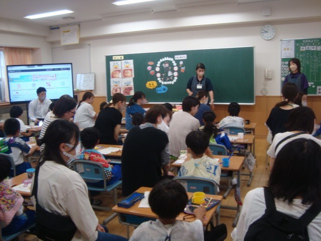 ２年生　親子むし歯予防教室
